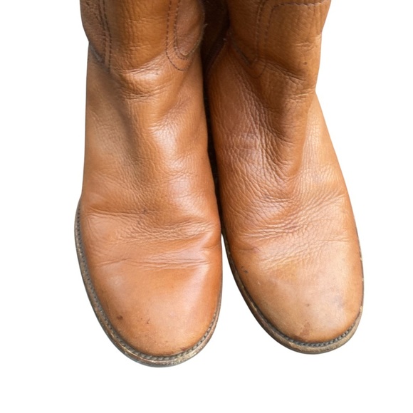 Tory Burch Tan Heeled Boots - Picture 3 of 12